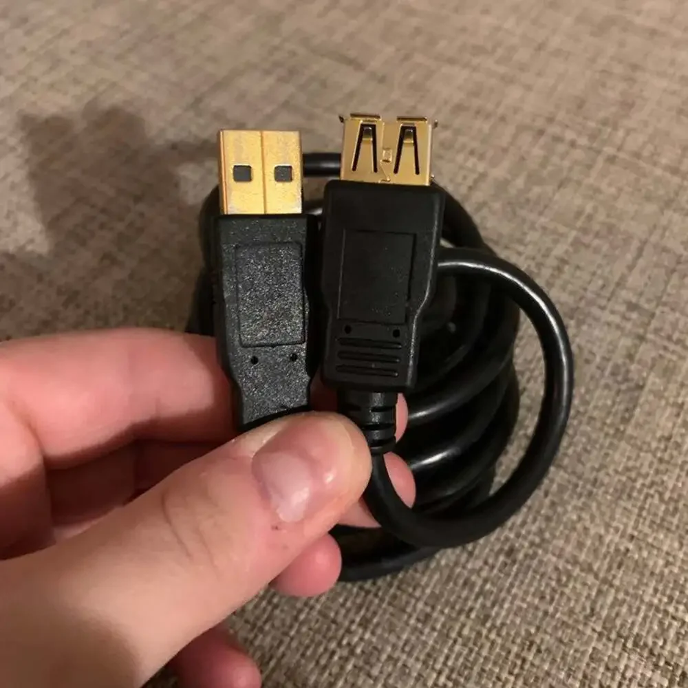 A-Male to A-Female Adapter Cord USB Extension Cable